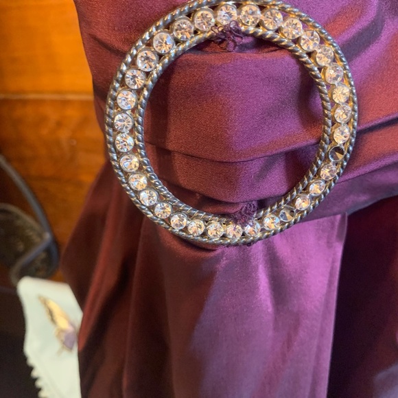 Retro bridesmaids dress , size 12 with boning - Picture 5 of 6